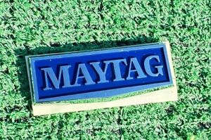 MAYTAG Appliance Logo Name Plate Sticker From Open Box Washer MAYTAG , OEM Part