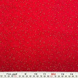 1987 Country Classics Christmas Village Stars Ameritex Cotton Remnant 12" x 42" - Picture 1 of 2