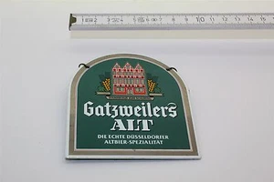 Zapfhahnschild Gatzweilers ALT DIE ECHTE DÜSSELDORFER ALTBIER-SPEZIALITÄT 013 - Bild 1 von 1