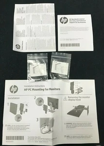 HP PC Mounting Hardware & Instructions for Monitor (4x10mm) (4x6mm) - Picture 1 of 1