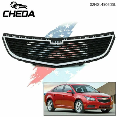 Parrilla de parachoques inferior de malla de capó ABS delantera apta para Chevrolet Cruze 2015 Foto 1 de 4