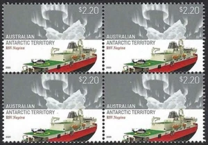 2020 AAT SG# 306 Transportation RSV Nuyina $2.20 block of 4 Mint MUH MNH - Picture 1 of 1
