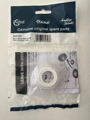 Ideal Standard/Armitage Shanks - Flush Valve Diaphragm Seal + Clip - SV01967