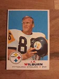 1969 Topps - #259 J.R. Wilburn, Steelers, End - Picture 1 of 10