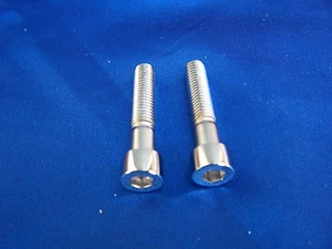HARLEY DAVIDSON CHROME CALIPER BODY BOLT SET FOR BREMBO BRAKES - Picture 1 of 7