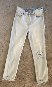 7 For All Mankind Edie High Waist Jeans Womens Size 24