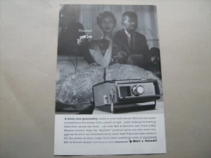 1960 Bell & Howell Explorer Slide Projector--"Point-A-Ray Remote Control"--ad - Picture 1 of 1