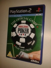 * Sony Playstation 2 Game * WORLD SERIES OF POKER * PS2 