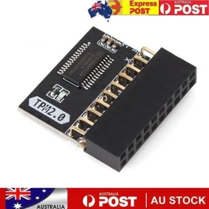TPM 2.0 Module Motherboard 20 Pin TPM Remote Card 20-1 Pin for Gigabyte Platform - Picture 1 of 12