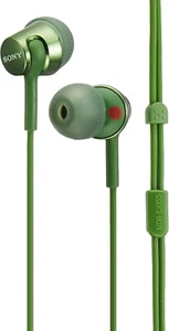 Sony MDR-EX155 geschlossene dynamische In-Ear Kopfhörer grün aus Japan - Bild 1 von 7