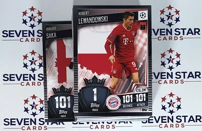 2020-21 Topps Match Attax 101 Complete Mini Master Set (224 Cards) - Image 1 of 4