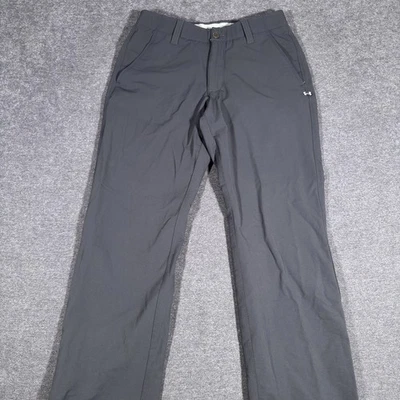 Under Armour Match Play Golf Pants Mens 30x30 Coldgear Performance Stretch Black - Image 1 of 4