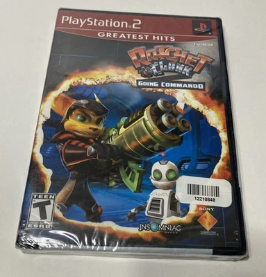 Ratchet & Clank: Going Commando (Sony PlayStation 2, 2003) Greatest Hits - New - Image 1 of 4