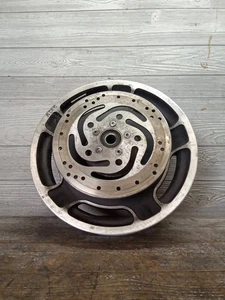 09-22 Harley Davidson Touring Airstrike Front Wheel Rim Assembly Straight 16x3 - Picture 1 of 11