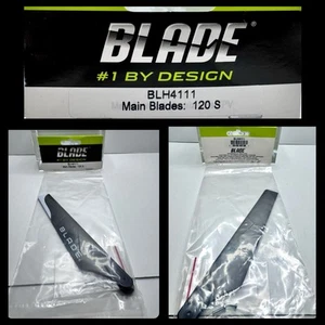 BLADE Main Blades 120 S #BLH4111 New in Package Replacement Helicopter Parts - Picture 1 of 8