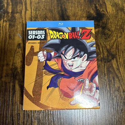Dragon Ball Z Seasons 01-03 Episodes 001-107 (Blu-ray Box Set) Foto 1 de 3
