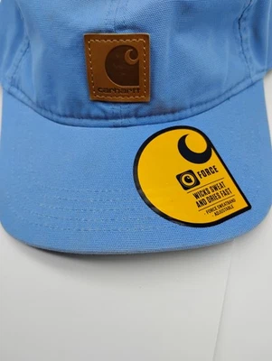 Nuevo sombrero Carhartt azul algodón gorra tarea clásica  Foto 1 de 4