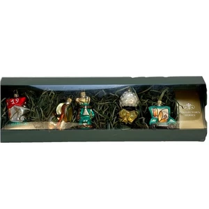 Collectors' Series NIB 5 Poland Golf Theme Christmas Glass Ornaments Glass 2008 - Picture 1 of 10