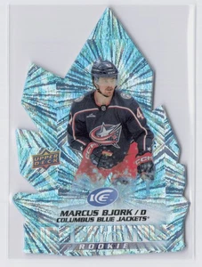 2022-23 Upper Deck Ice Ice Crystals Rookies Marcus Bjork #IC45 (RC) BLUE JACKETS - Picture 1 of 2