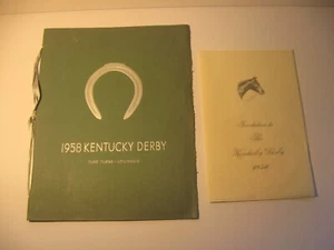 Menu cena Kentucky Derby 1958 invito al derby giorno - Foto 1 di 11