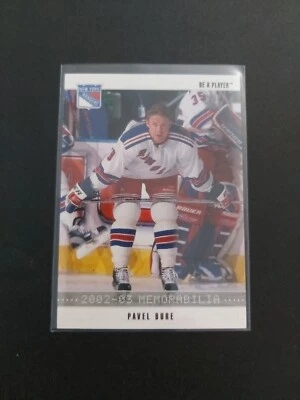 02-03 Be A Player Memorabilia Pavel Bure #166 Rangers - Image 1 of 2