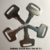 8 Mover Parts Ignition Key RC101-53630 for Kubota Excavators K008 KX101 KX151 KX41H KH101 KH151 KH170 KH35H KH41 KH51 KH61 Loaders R310 R410 R420 R510 R520 Generators SQ-1140 SQ-1200 SQ-3170 SQ-3250