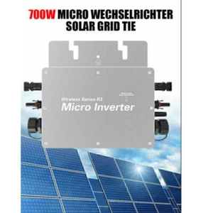 700W Inverter Solar Grid Tie MPPT WiFi APP Control Micro Inverter I LOVE - Picture 1 of 12