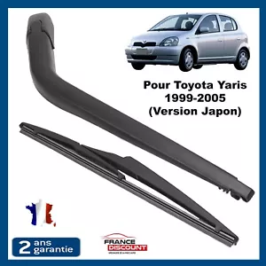 Arm + Wischerblatt hinten für Toyota Yaris 1999-2005 Japan Version - Bild 1 von 7