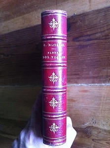 L'Abbé C. Roussel Fleurs des Vosges 1876 VERY RARE Poetry French Paris Flowers  - Bild 1 von 12