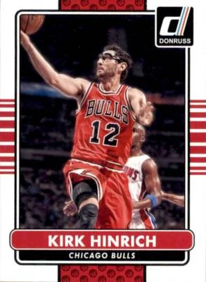 2014-15 Panini Donruss Base #176 Kirk Hinrich Chicago Bulls - Image 1 of 2