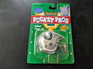 Riddel Pocket Pros Mini Football Helmet 1997 Oakland Raiders Traditional Helmet - Picture 1 of 2