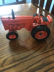 Vintage John Deere Toy tractors 1/16 scale Ertel Orange USA - Picture 1 of 12
