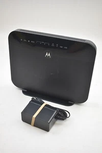 Motorola MD1600 VDSL2/ADSL2+ Modem and AC1600 WiFi Gigabit Router - Black - Picture 1 of 6