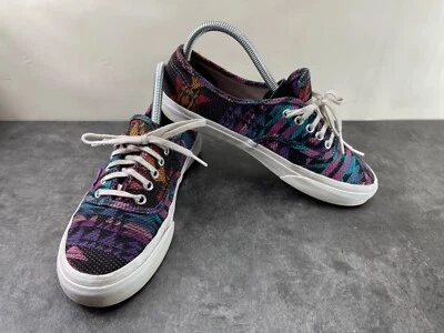 VANS OTW Tenis Mujer 7M Zapatos Rojo Púrpura Azteca Lona Cómodo Informal Atlético Foto 1 de 4