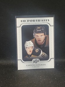 2019-20 Upper Deck PORTRAITS P-94 Karson Kuhlman RC ROOKIES (A17)