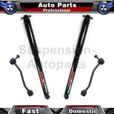 4 Rear Shocks Sway Bar Link For Ford Explorer 4.0L 2001 2000 1999 1998 1997 1996 - Image 1 of 4