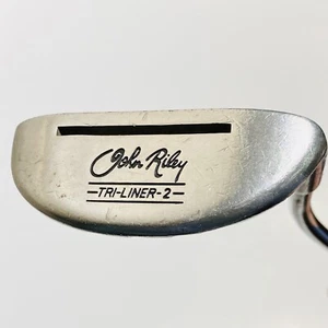 John Riley Tri-Liner 2 Putter Steel Shaft Original Grip Right-Handed 36.5” - Picture 1 of 10