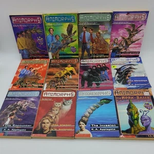 LOT OF 12 "ANIMORPHS" BOOKS BY K.A. APPLEGATE - Picture 1 of 12