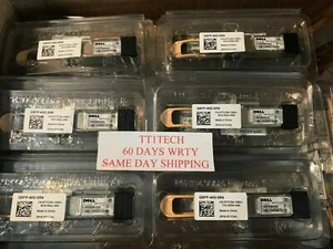 DELL QSFP-40G-SR4 40GBASE-SR4 40GB QSFP transceiver 40G 07TCDN FTL410QE3C-FC - Picture 1 of 4