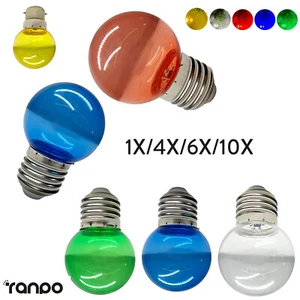 Led Bulb Colorful Translucent Shell Lamp B22 220V 240v Decorative Globe Bulb E27 - Picture 1 of 19