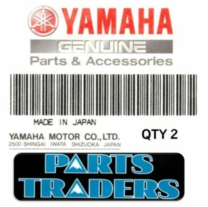 Nuevo juego de 2 lavadoras de goma genuinas Yamaha Raptor 125 Raptor 660R Venture Royale - Imagen 1 de 1