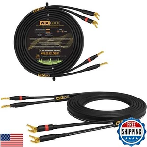 WORLDS BEST CABLE 10 piedi WBC-GOLD-LOCAP-SPKR-12 AWG - bassa capacità - bassa - Foto 1 di 5