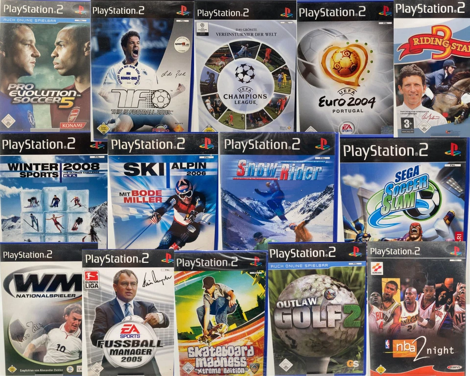 PlayStation 2 - PS 2 Große Spiele Auswahl - Spielesammlung bis USK 16 - Bild 1 von 1