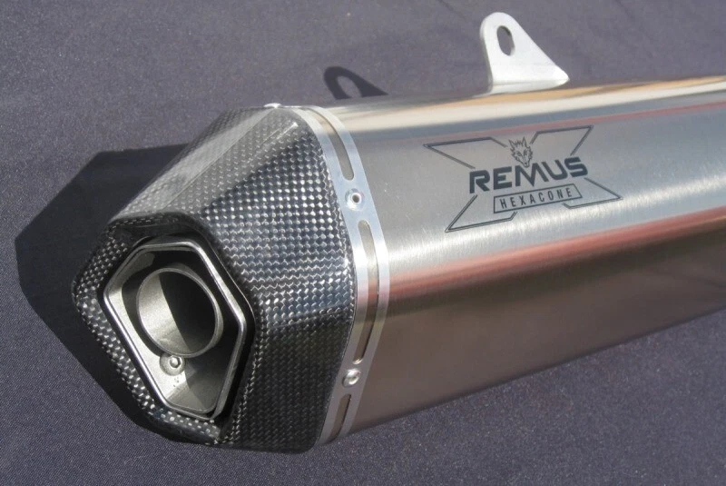 Remus Right Hexacone Titanium Slip-On W/CF 2011 BMW K1600 K 1600 GT 4882 100054 - Image 1 of 1