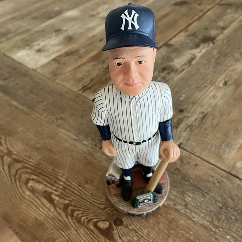 Vintage New York Yankees Babe Ruth Legends of the Diamond Cooperstown Bobblehead Cover