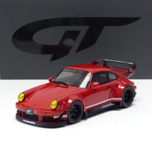 Porsche 911 RWB Rauh-Welt Body Kit Painkiller India red 1:18 GT449 GT-SPIRIT - Bild 1 von 6