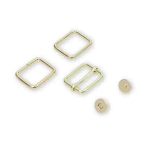 Sallie Tomate Nivel 2 Básico Monedero Hardware Kit 1 pulgada - Dorado - Imagen 1 de 2