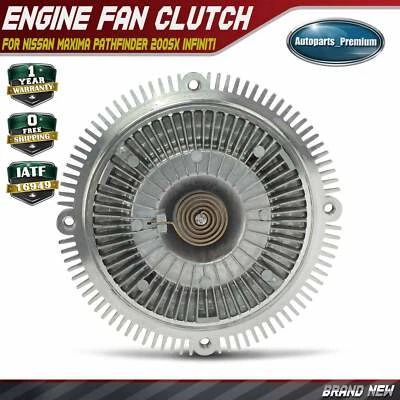 Embrague ventilador refrigeración para Nissan Máxima Pathfinder D21 280ZX 300ZX 200SX 240SX M30 Foto 1 de 4