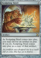 Sculpting Steel - 10th Edition - MP, English MTG Magic FLAT RATE SHIP