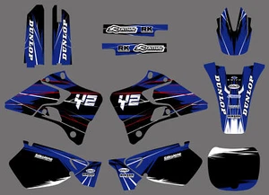 Team Graphics Backgrounds Decals Sticker For Yamaha YZ125 YZ250 1996-2000 2001 - Picture 1 of 5